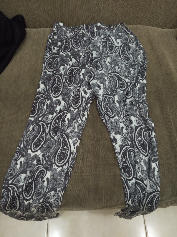 Celana Wanita Panjang Kulot Katun Motif Batik (hmp143)