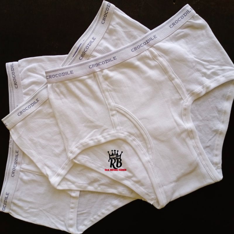 Celana Dalam Pria Crocodile Salur Vintage Sisa Export