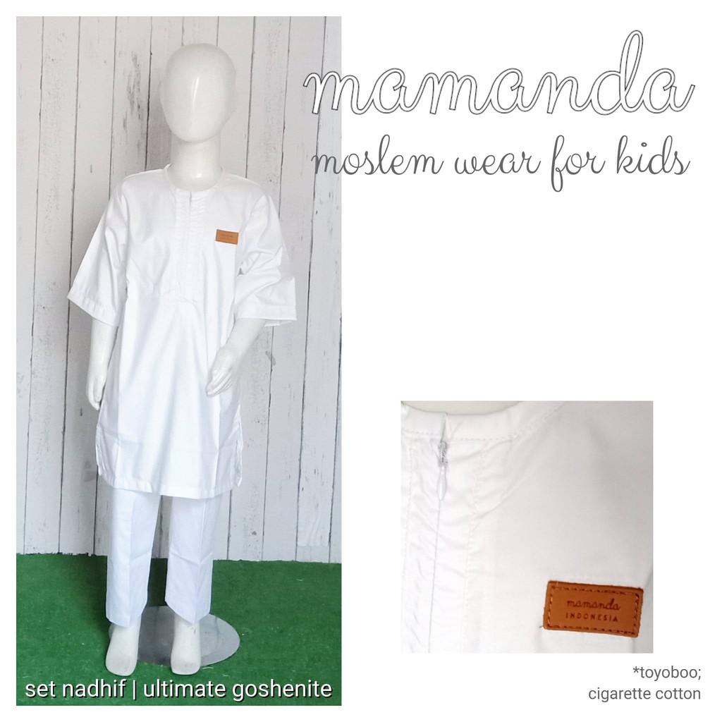 Koko Anak Goshenite Set Nadhif Ultimate by Mamanda