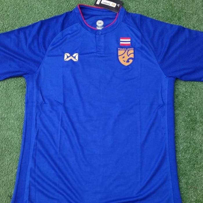 Termurah Jersey Timnas Thailand Home Asian Games 2018 Grade Ori - Biru, S