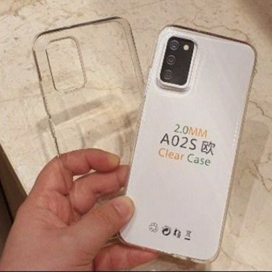 SAMSUNG A03S A02S A02 M02 CASE HD BENING 2.00mm SOFTCASE SILIKON KARET TRANSPARAN CASING COVER PELINDUNG BELAKANG