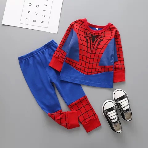 Kostum Spiderman Anak Laki Laki Import