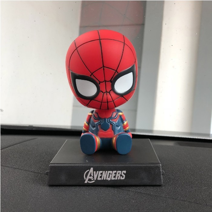 New Arrival PAJANGAN DASHBOARD MOBIL SPIDERMAN DUDUK BONEKA GOYANG SPIDERMAN Low Price