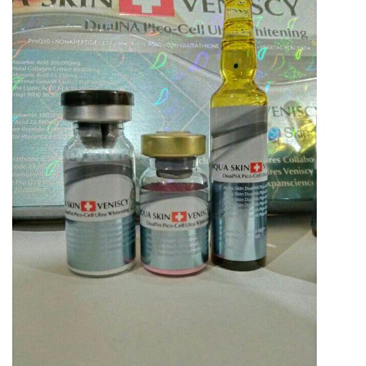 [PROMO HNG54] Aquaskin aqua skin veniscy22 veniscy 55 dualNA Pico Cell Ultra Whitening Diskon Promo