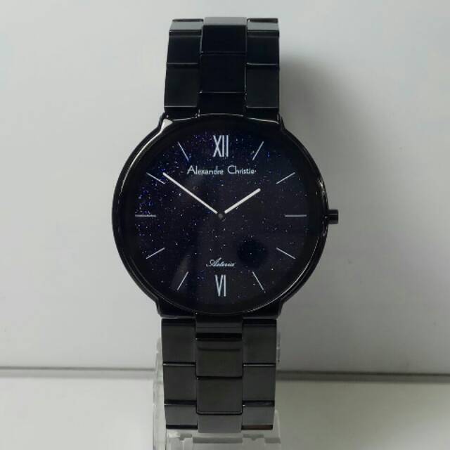 Jam Tangan Alexandre Christie ac8480 pria black white