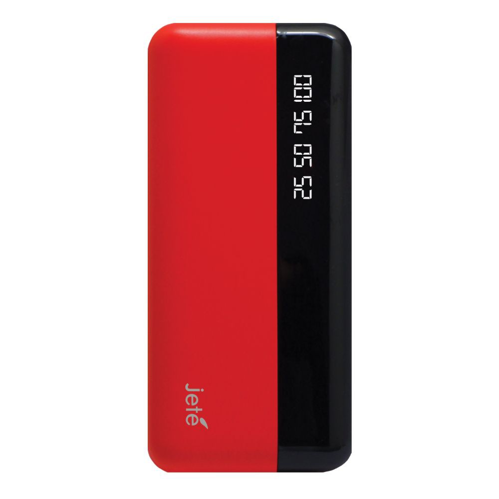 POWERBANK JETE JUPITER REAL 10000 MAH 2 OUTPUT SMART IQ TECHNOLOGY MURAH