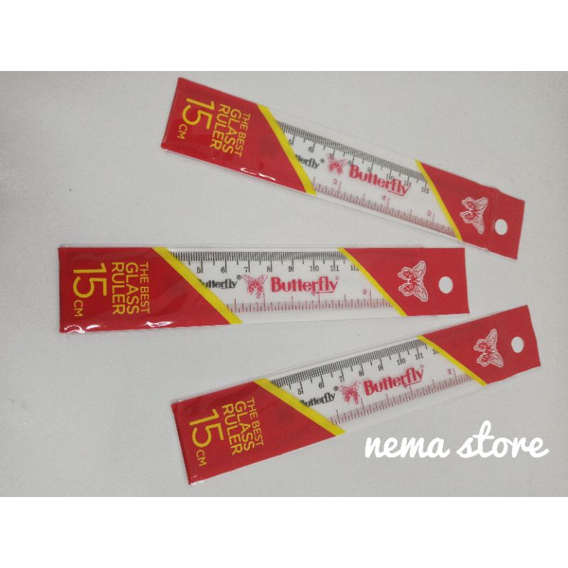 

PENGGARIS PLASTIK BUTTERFLY/MISTAR PLASTIK BUTTERFLY