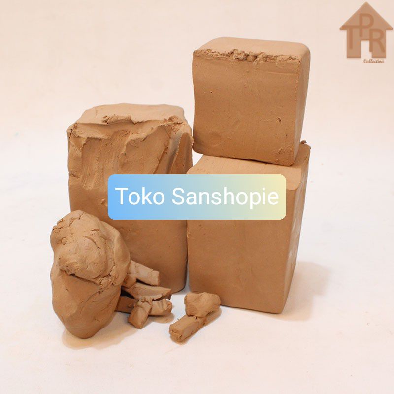 Tanah Liat Tanah Putih Per 500 Gram