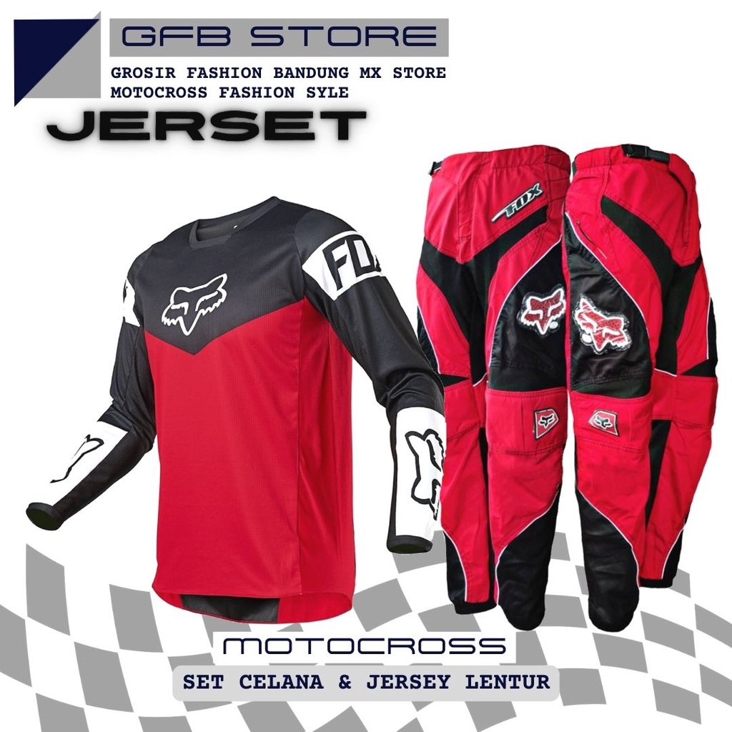 JERSEY MOTOCROSS | JERSEY TRAIL | JERSEY SET | JERSET MOTOCROSS | JERSET TRAIL | GEARSET MOTOCROSS