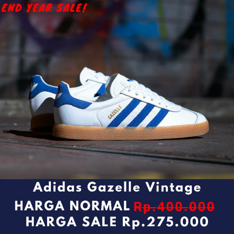 SEPATU ORIGINAL ADIDAS GAZELLE VINTAGE