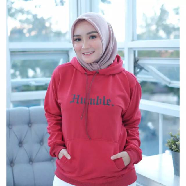 Humble sweater pakaian dewasa atasan hoddie