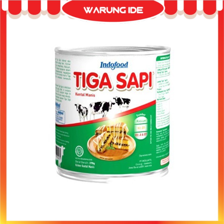 

Tiga Sapi Plain Can 370 gr
