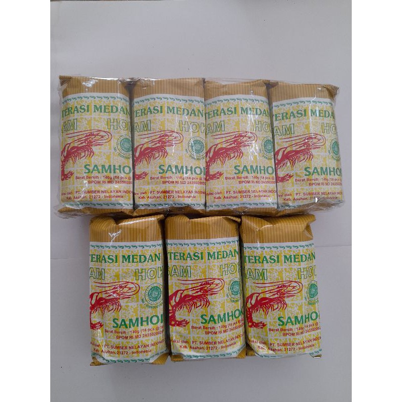 

Terasi samhok 140 gram