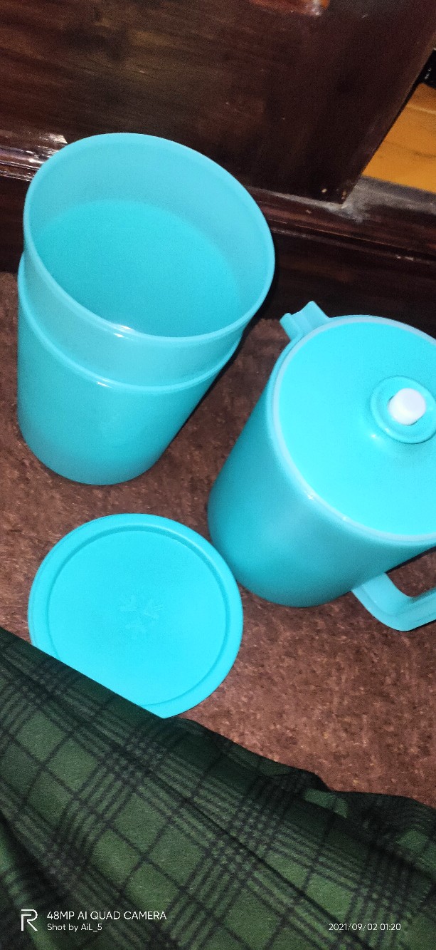 Cpm Yepo Savina Toples Teko Set Biru