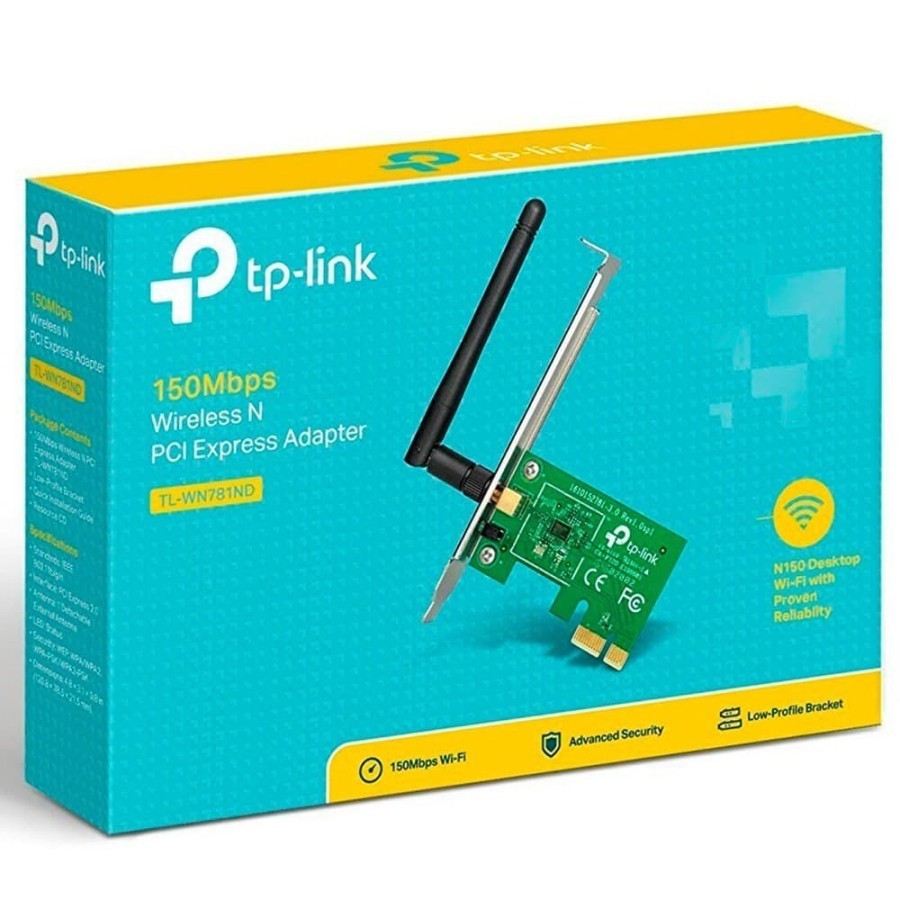 Tp-Link TL-WN781ND - 150Mbps Wireless PCI Express Adapter