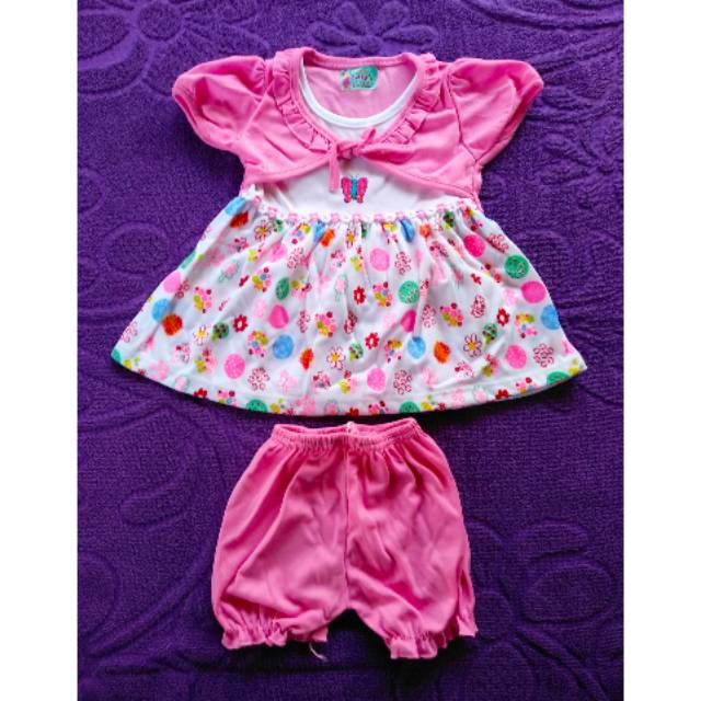 Baju Bayi Syifana/Setelan Anak Cewek