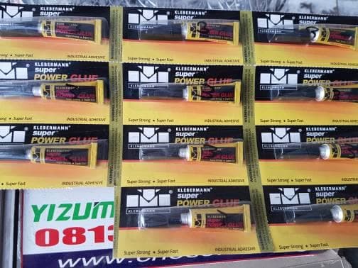 

lem power glue - Lem super - Perekat serbaguna