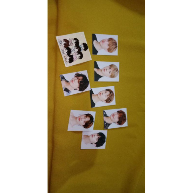 PAS FOTO+STIKER BTS