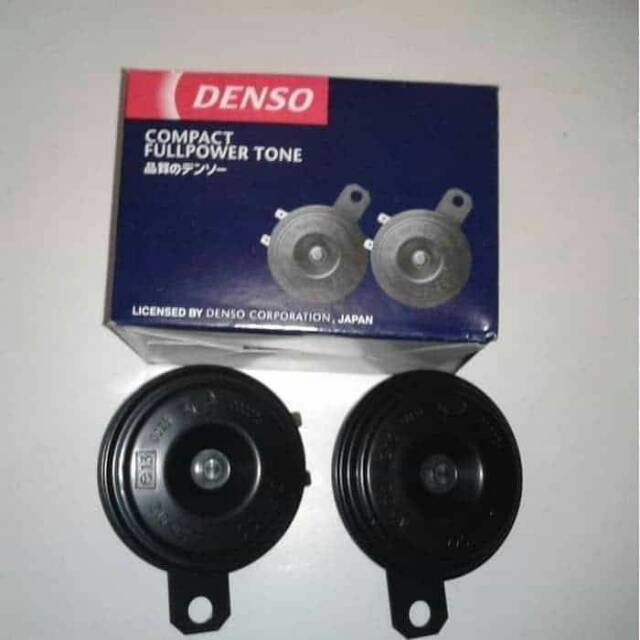 Klakson Denso Disc WaterProof 12 V Bisa Buat Motor &amp; Mobil 100% Original