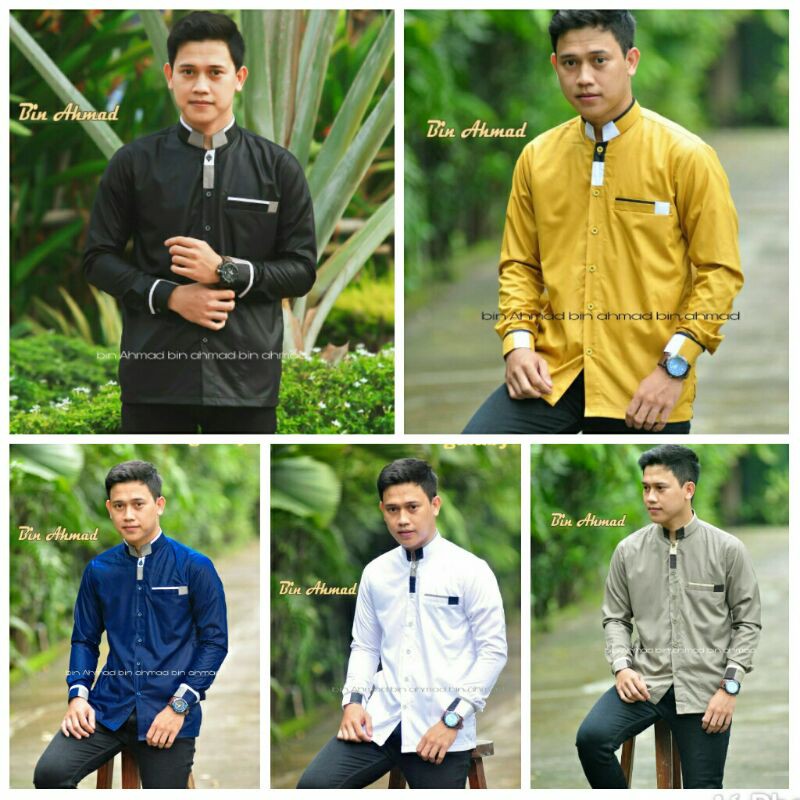 kemeja Koko galaby bin ahmad NewBaju Koko Gus Azmi/