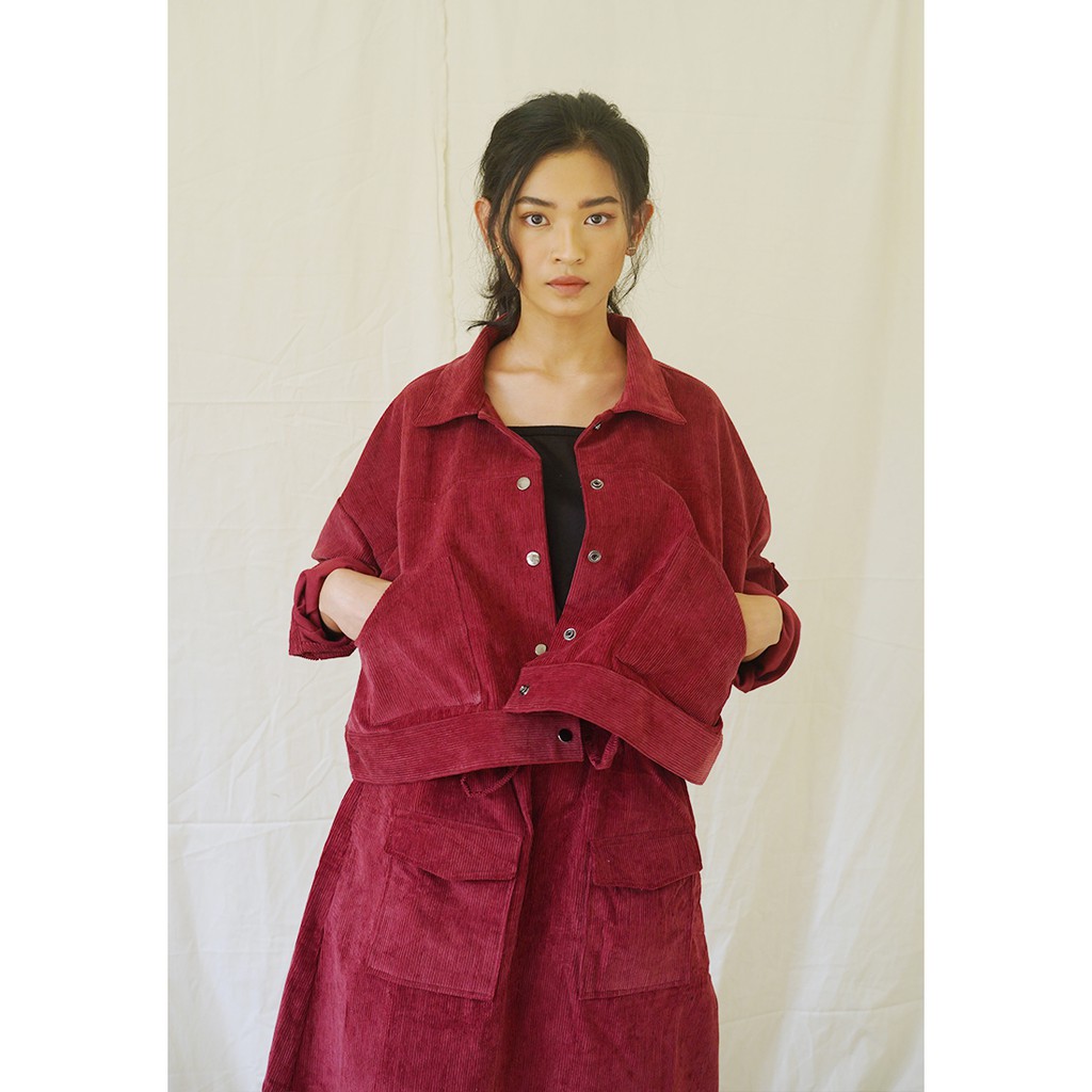 

NONA Harvey Jacket Brick Red