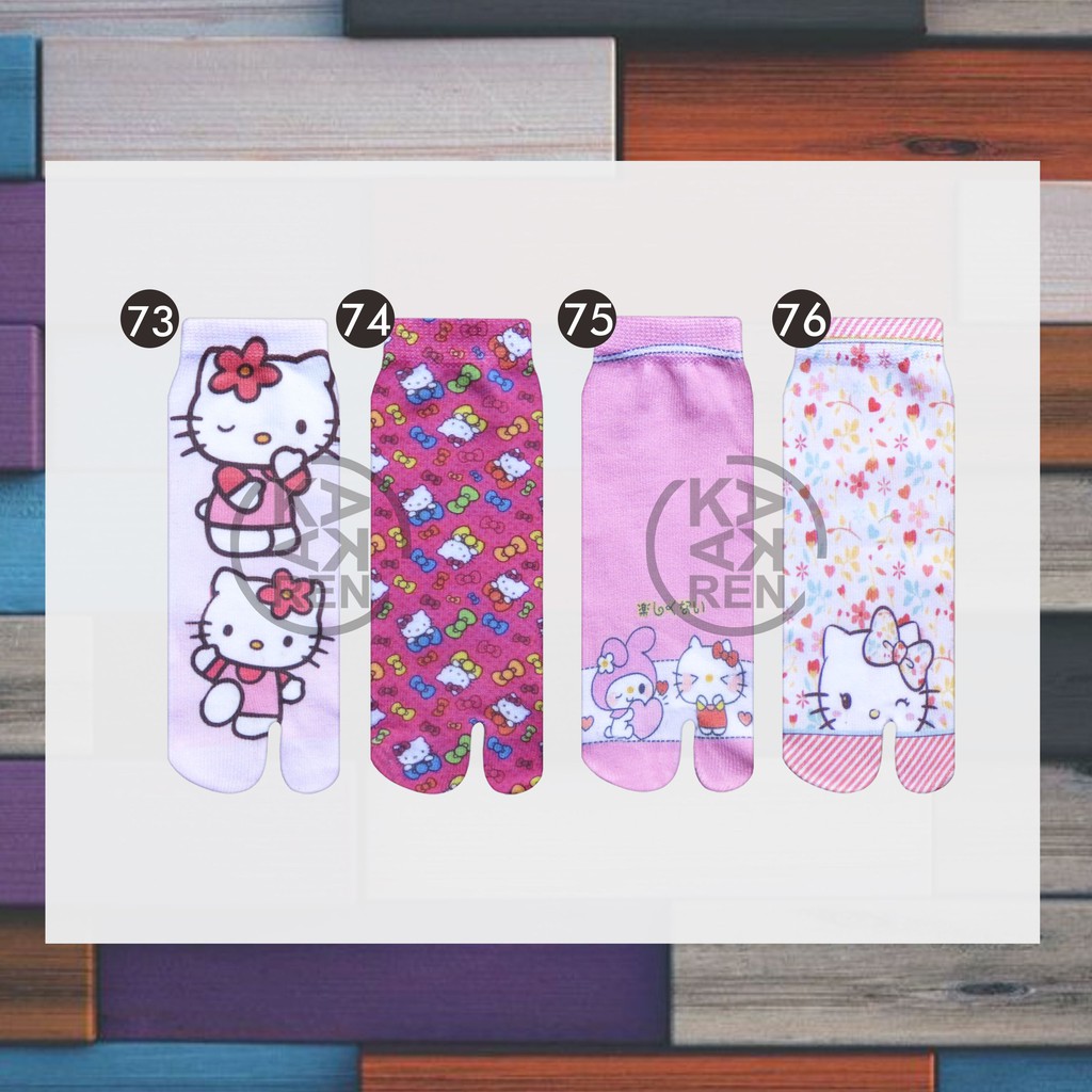 Kaos Kaki Jempol Anak Printing Karakter Unicorn D