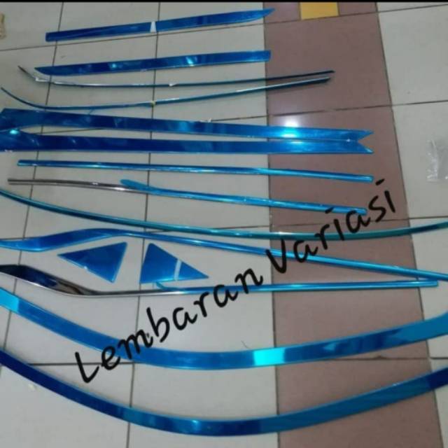 List kaca keliling/ full all new Fortuner Spec up vrz