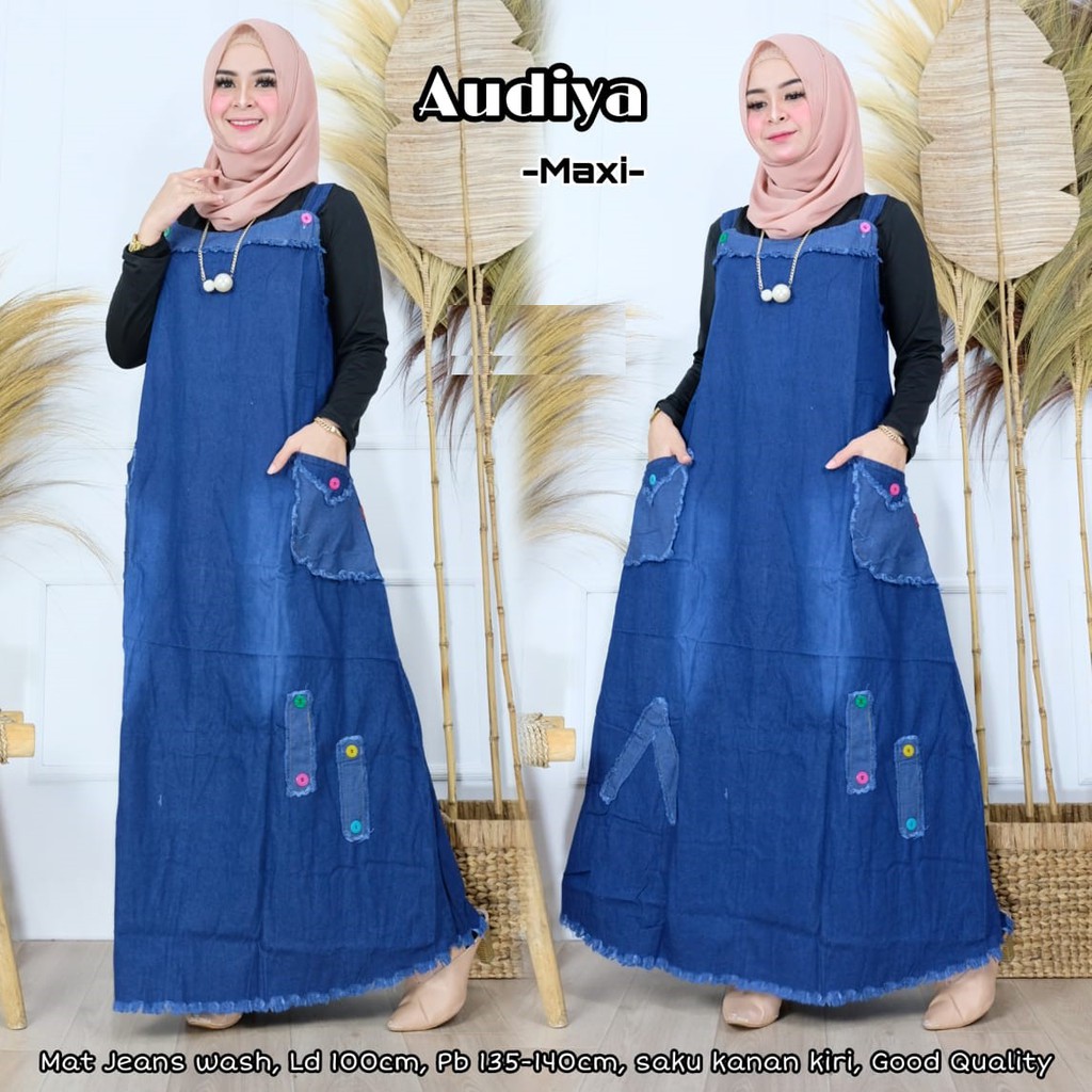 HIMA OVERALL AUDIYA MAXI JEANS GBM