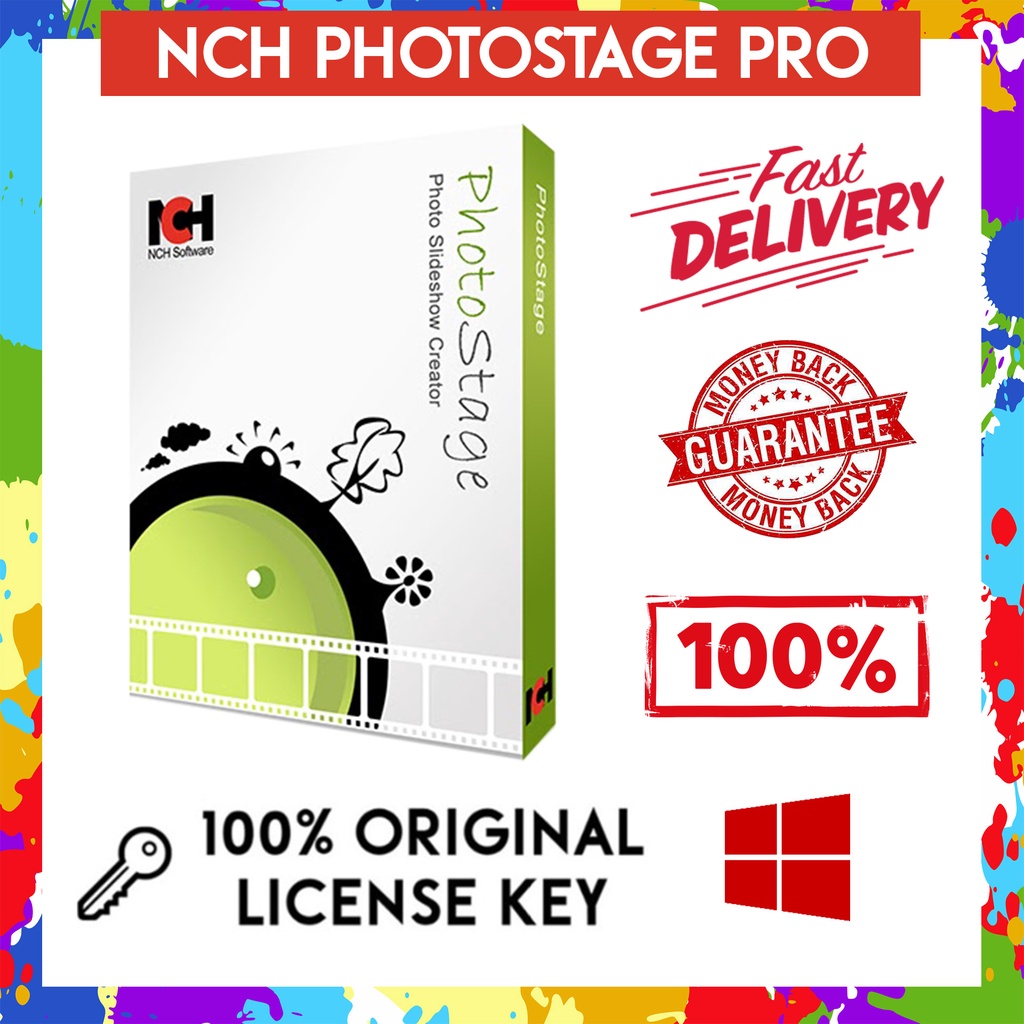 

NCH PhtStg Pr v9.61 Srl Ky Ltst 2022 Lftm Fr Wndws