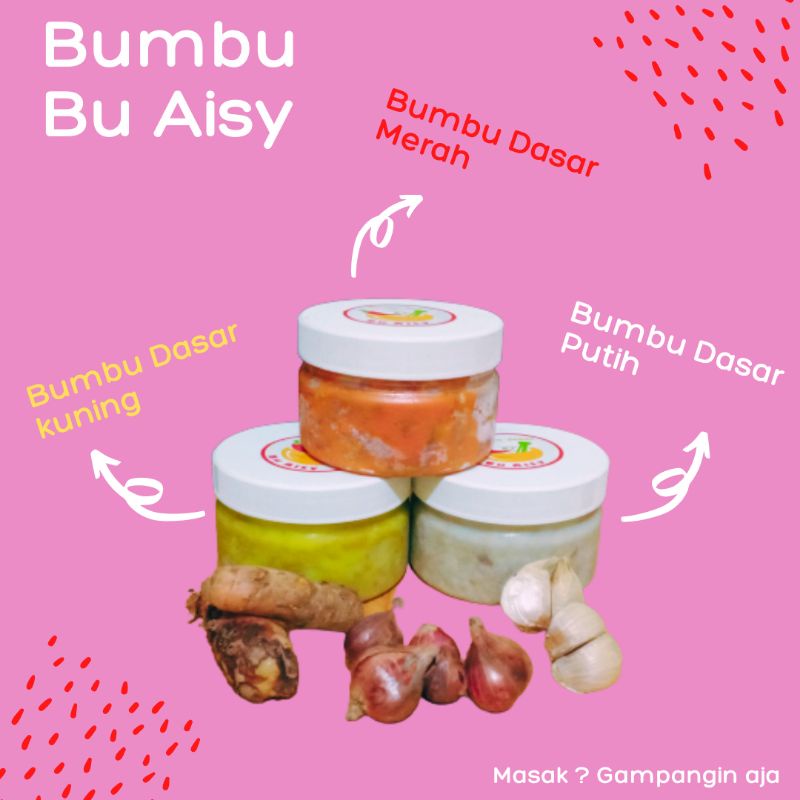 

Bumbu Dasar Premium Bu Aisy 300gr