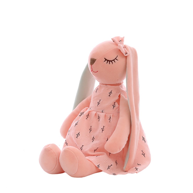 Mary 35cm/14in Plush Untuk Boneka Stuffed Animal Bunny Mainan Lembut Nyaman Kelinci Untuk Boneka Edukasi Dini Mainan Home Decorat