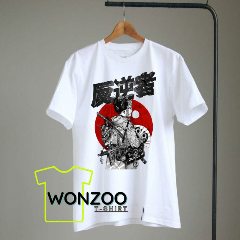 (COD/BAYAR DITEMPAT) KAOS JAPANESE STYLE TSHIRT DISTRO JAPANESE