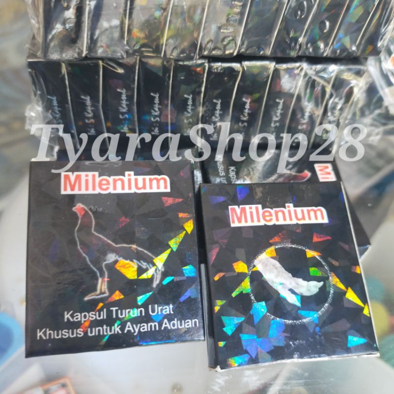 MILLENIUM Milenium Obat Ayam Tedun / Turun Urat HOLOGRAM