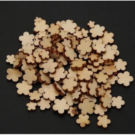 Wooden Plum Blossom (50pcs)