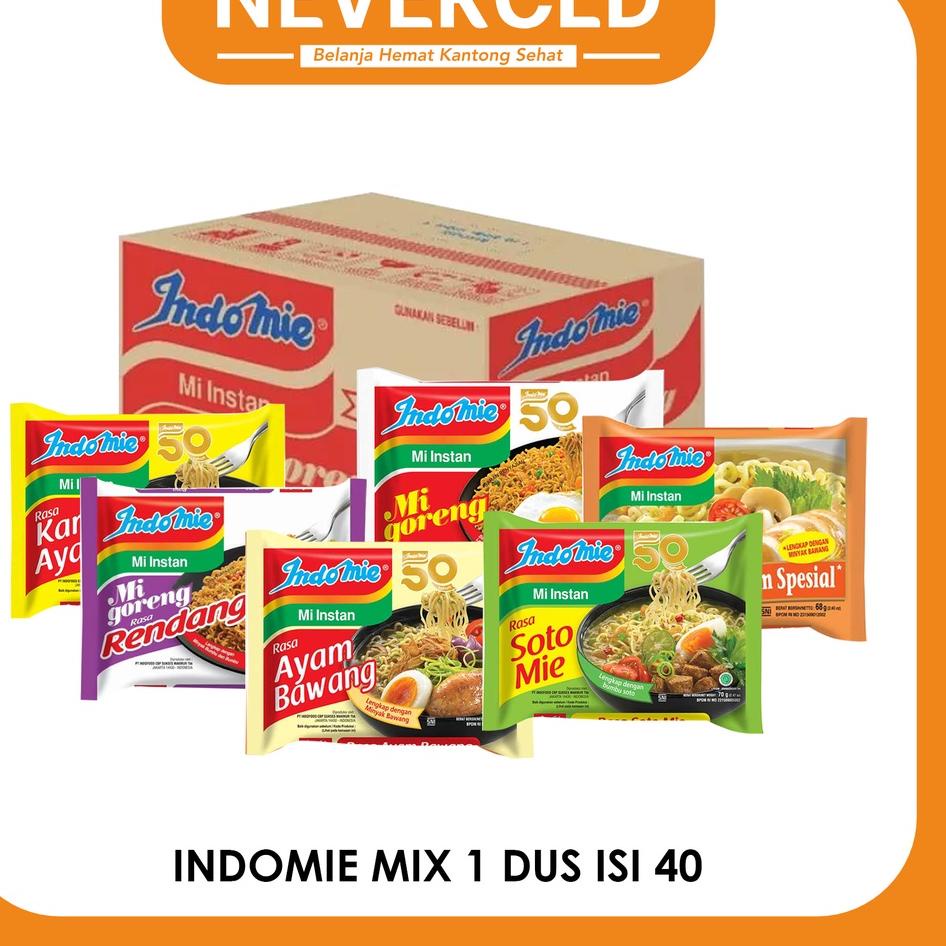 

PROMOSI !!! 8.8 Indomie 1 Dus isi 40 (bisa campur) [KODE 99]