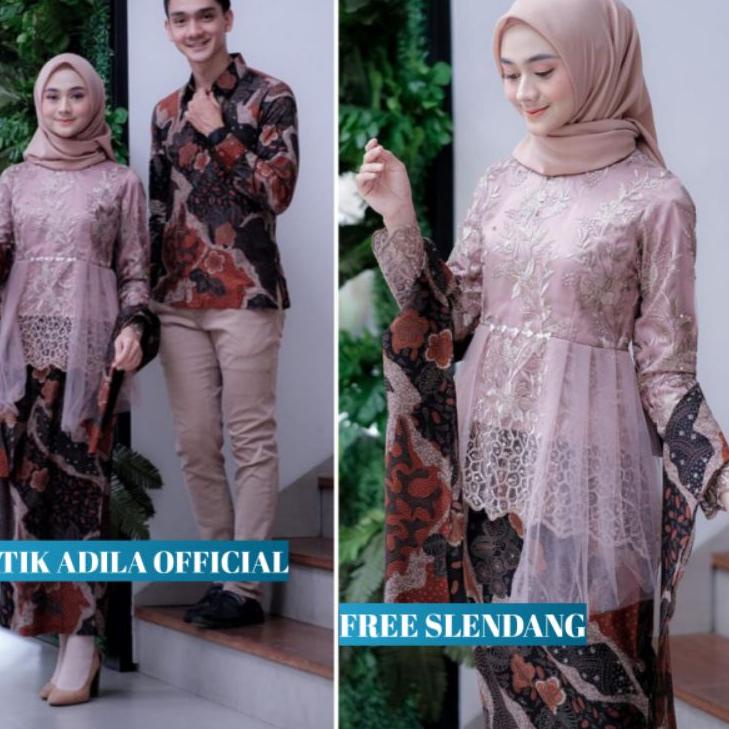 Model Baru.. kebaya batik couple annisa kebaya modern kebaya wisuda kebaya tunangan lamaran