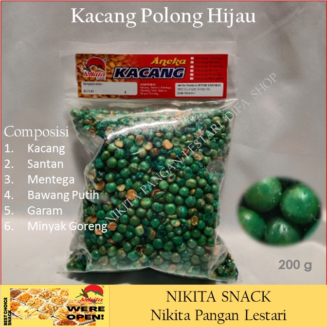 Kacang medan 150 g , gurih , kacang oven , Murah , Snack ringan DIFA Shop