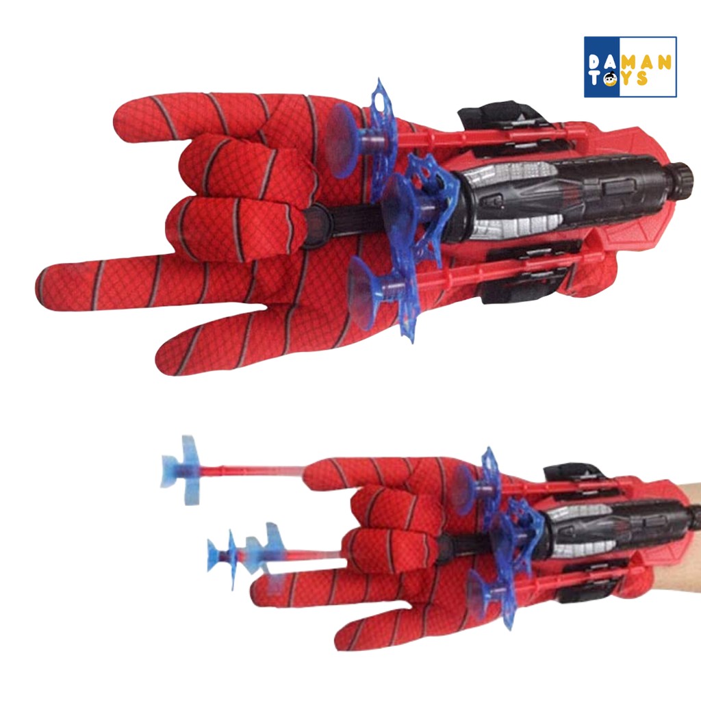 Mainan Spiderman Ironman Web Transmitter Blaster Shooter Mainan Murah