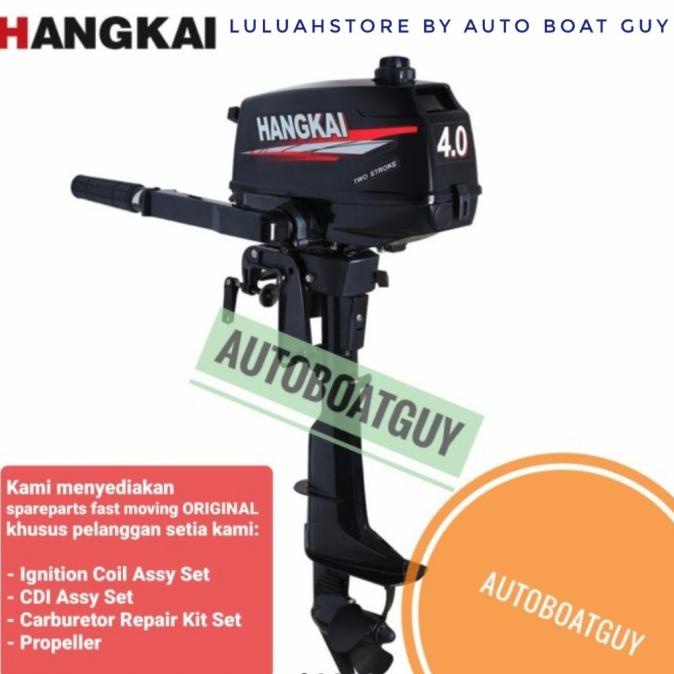 Mesin Tempel Outboard Motor Hangkai 4 Hp Kompatibel Yamaha Parsun