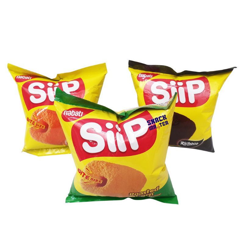 Nabati Siip Bite Size - Netto 28 gr 1 pack isi 5 bungkus