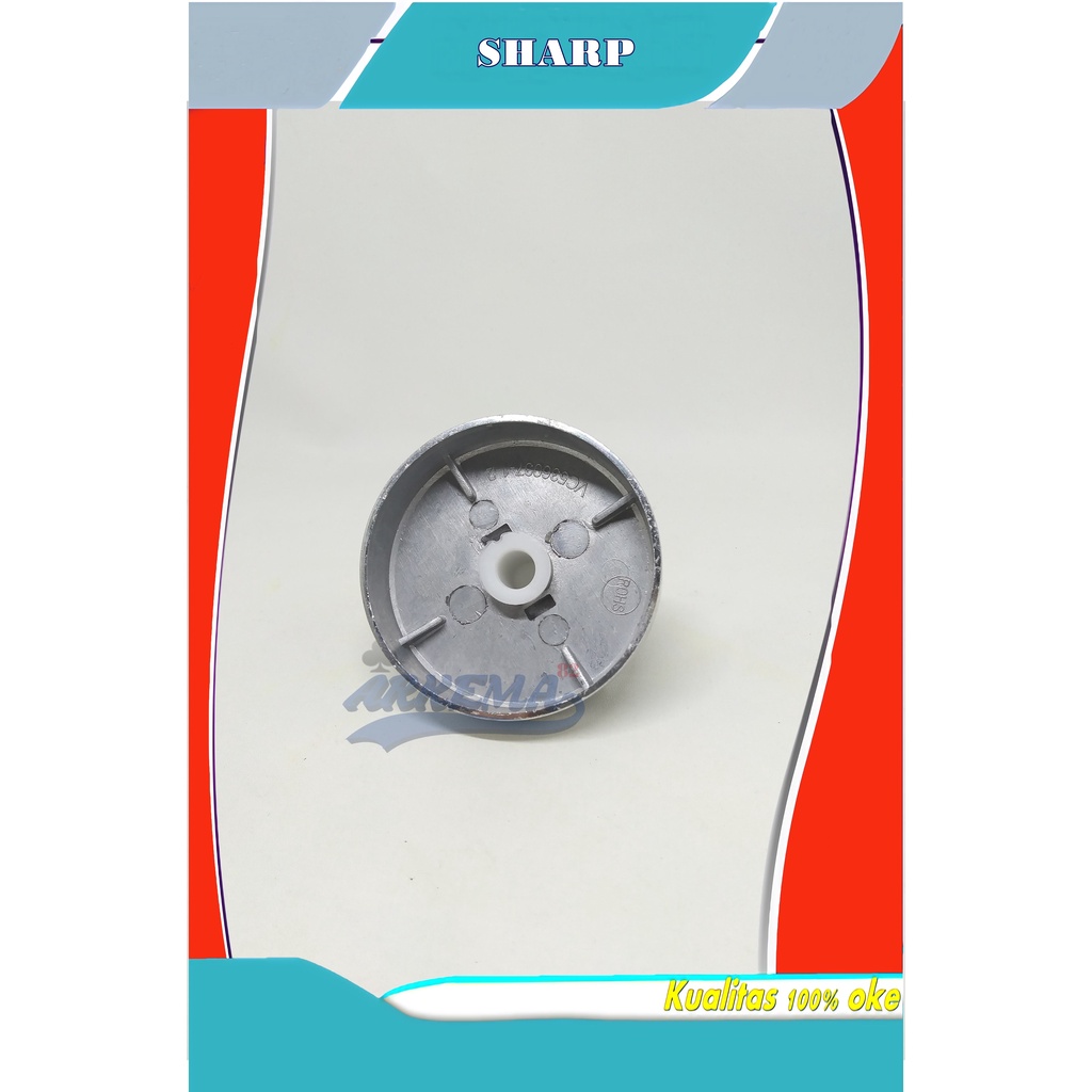 PULLY MOTOR DINAMO SPIN PENGERING SHARP 12MM - 10MM | PULI / PULEY TIANG AS SAMBUNGAN KE TABUNG