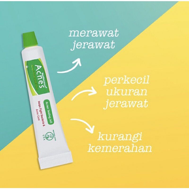 Acnes sealing gel 9g/18g dan Acnes Spot Care 12g | Obat Totol Jerawat ampuh