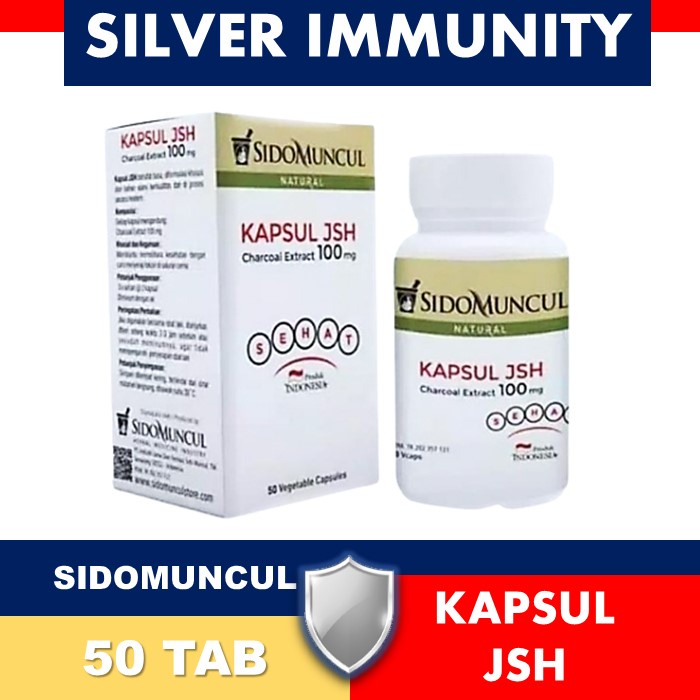 KAPSUL JSH SIDOMUNCUL ISI 50 KAPSUL HERBAL