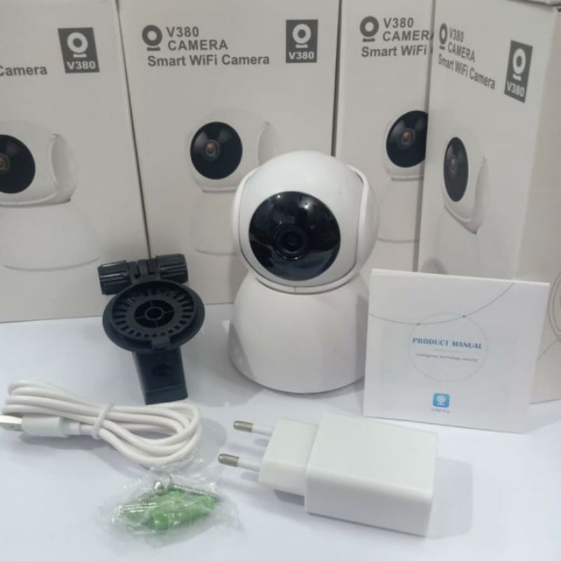 CAMERA CCTV WIRELESS V380 CAMERA SNOWMAN MINI FULL HD