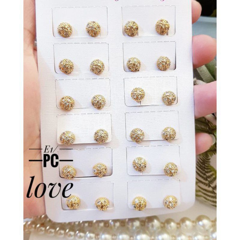 Xuping Anting Pentol Terlaris P001