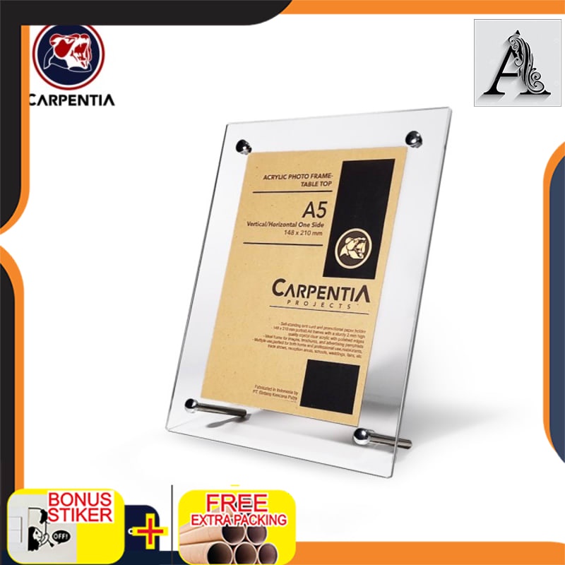 

Terlaris Acrylic Photo Frame Table Top - Bingkai Foto Akrilik Meja untuk uk. A5