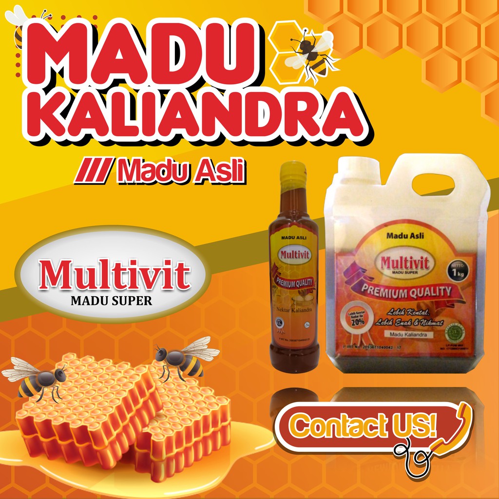 

Madu Untuk Meningkatkan Daya Tahan Tubuh | madu Multivit Kaliandra 100% Madu Asli