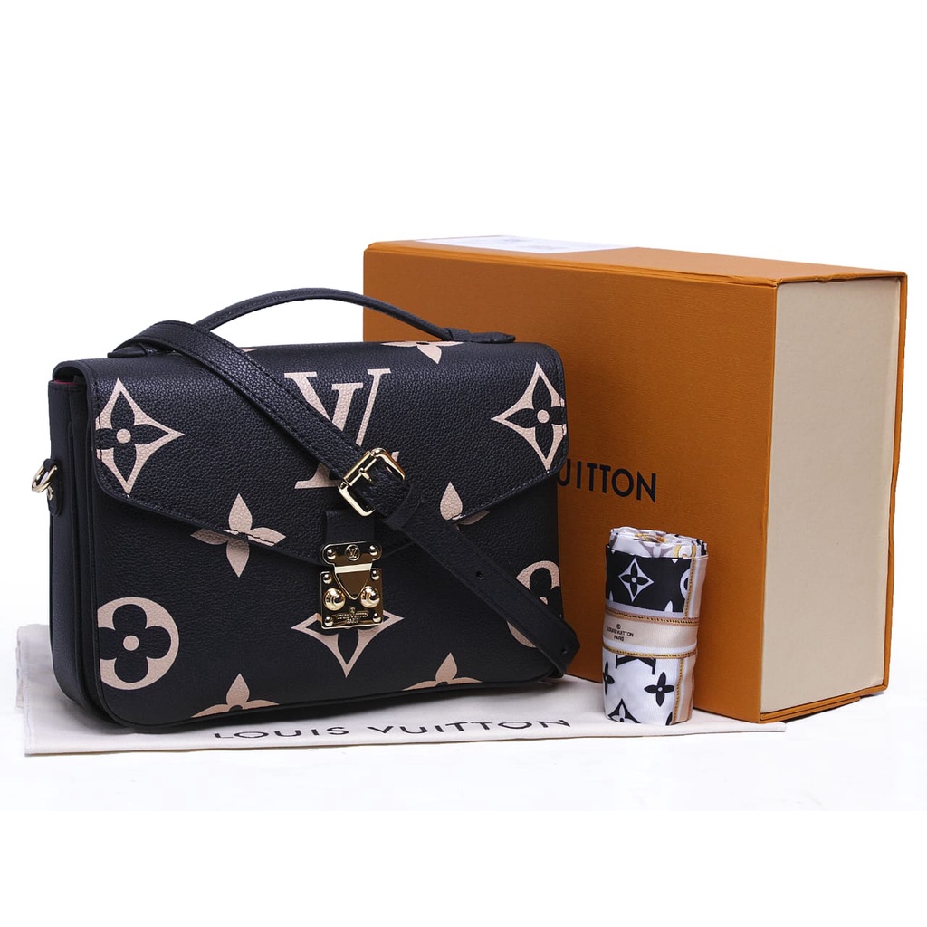 Tas Lv Metis Giant Monogram Empreinte HITAM