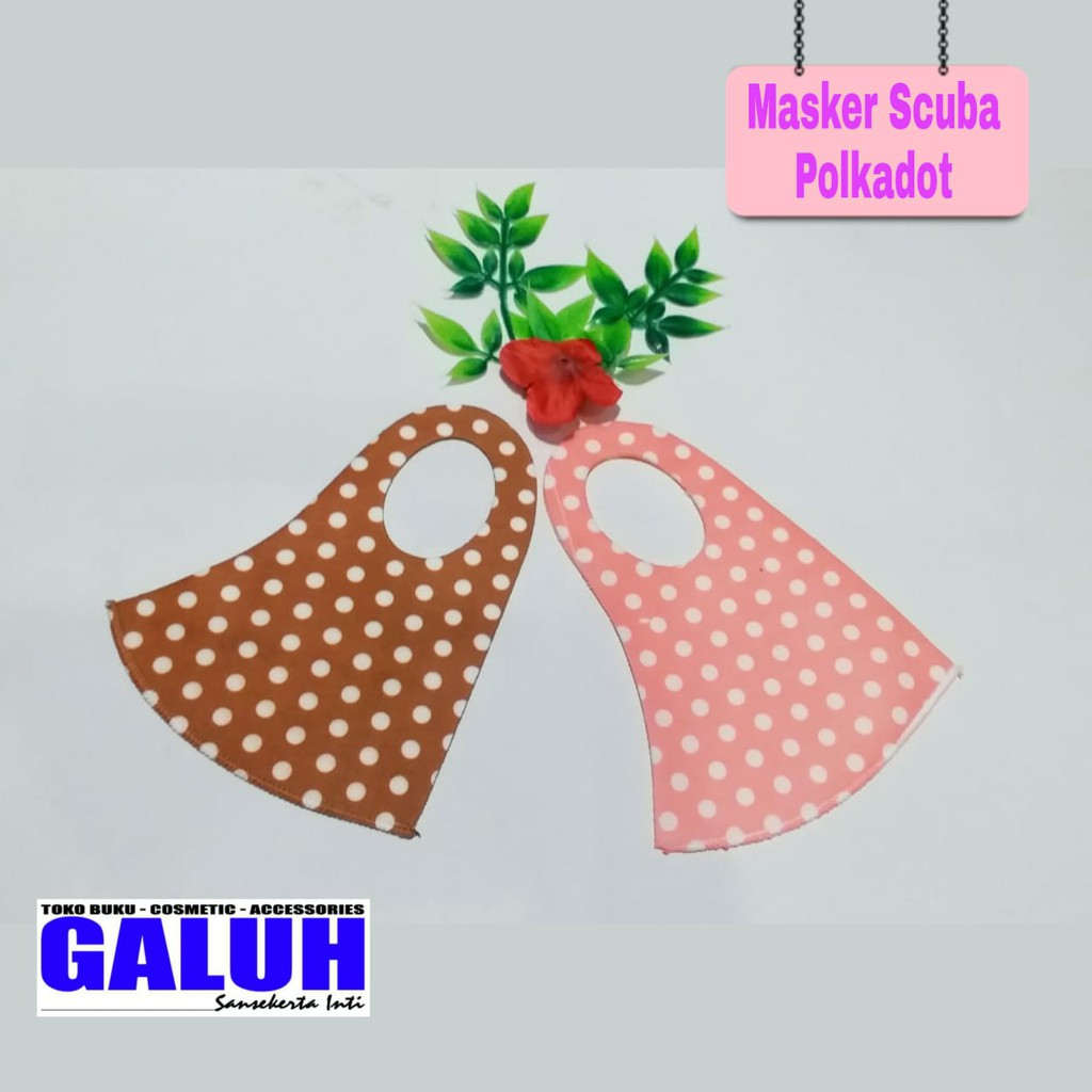 Grosir Masker Mulut Scuba Motif