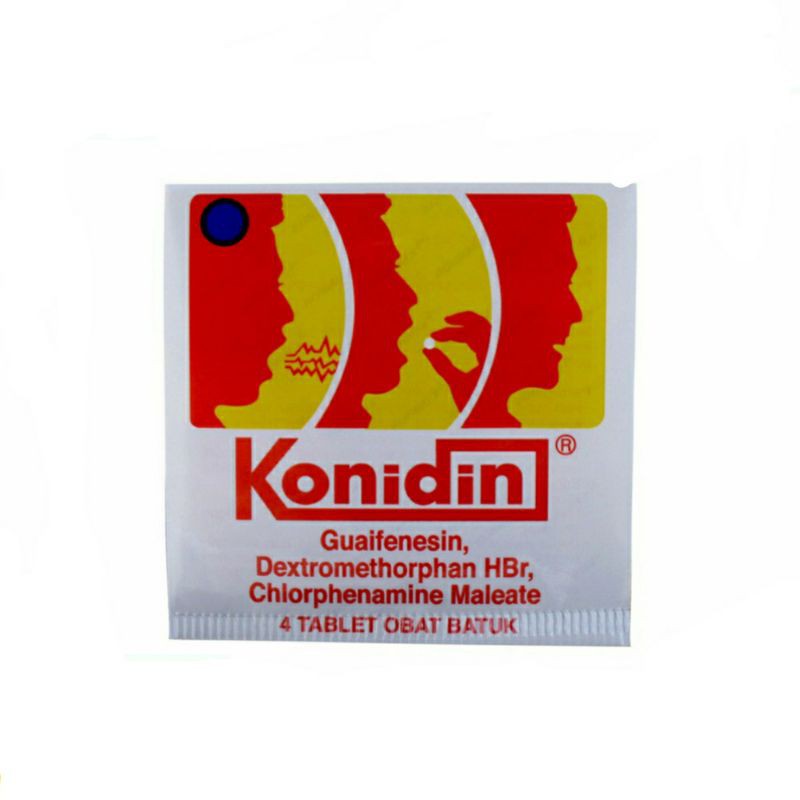 KONIDIN 1 lembar @4 Tablet